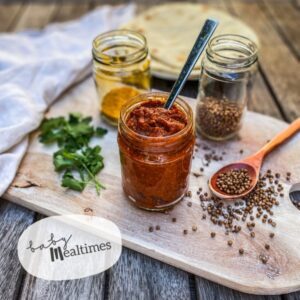 Curry paste for babies